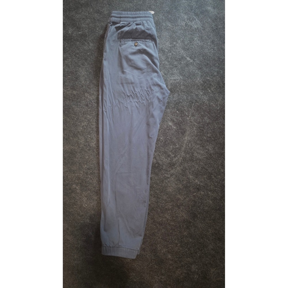Gap Mens Joggers Blue Gray Elastic Waist Drawstring Pants Size S - Picture 4 of 5